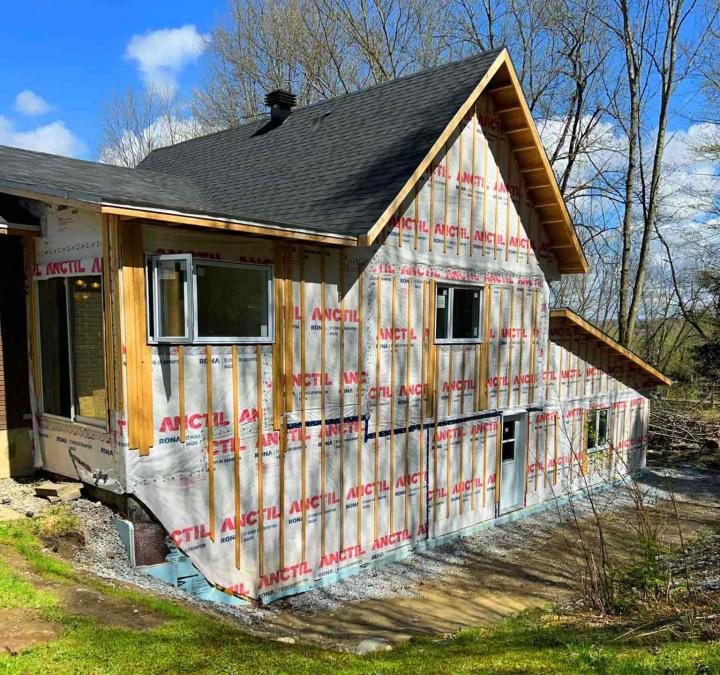 Extension de maison Sherbrooke